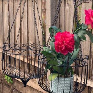 Hanging Planter Baskets Brown