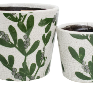 Pot S/2 Leaves