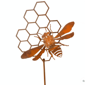Bee Honeycomb Stake