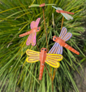 DRAGONFLY STAKE MULTICOLOURED