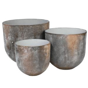 Grampians Egg Pot AntiqueBrown
