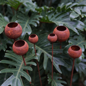 Rain ball stakes