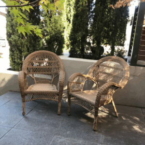Chair Province Natural Poly Wicker