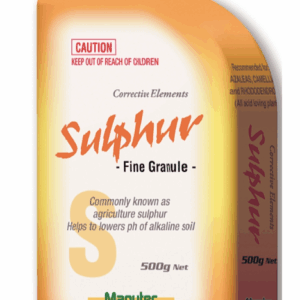 SULPHUR- For Lowering Soil pH