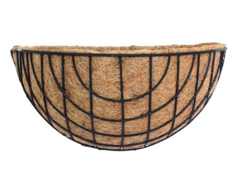 LATTICE Wall Basket Black