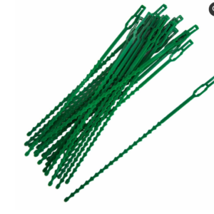 Large Adjustable Plant Ties 23cm – Green Pk30
