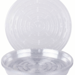 VINYL Saucer Clear