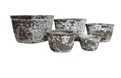 Succulent Tub Oceanic White