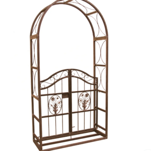 Arch with gate