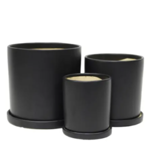 Timor Cylinder - Black, White and Yellow