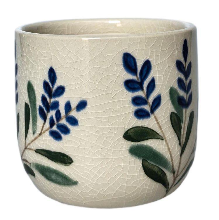 Blooming Meadow Planter Blue