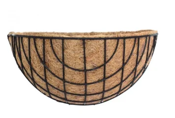 LATTICE Wall Basket Grey