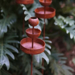 Three level rain bowls